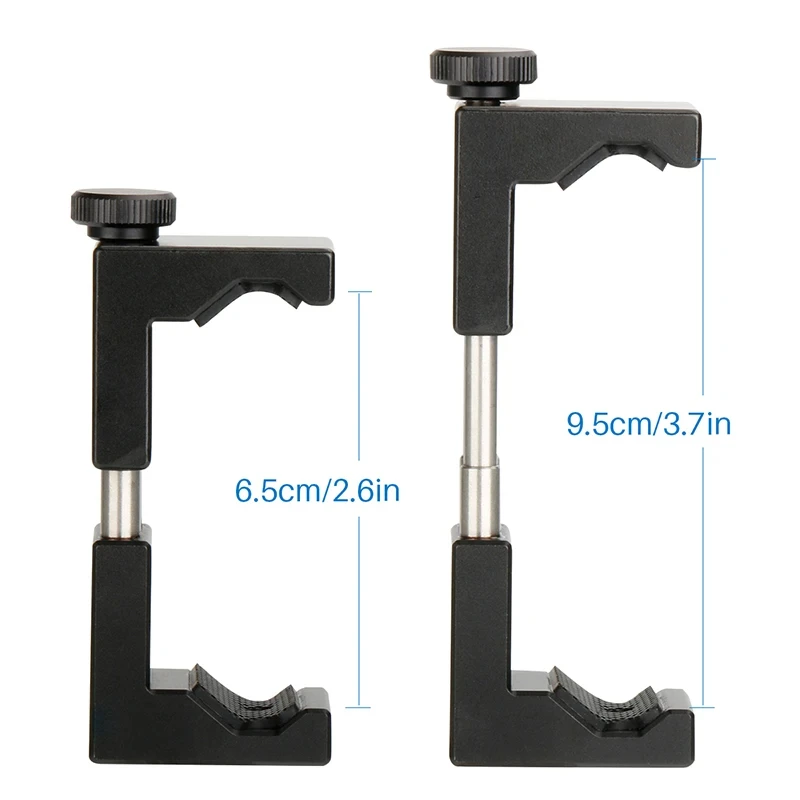Ulanzi ST-2S Universal Vlog Smartphone Tripod Mount Aluminum Metal Phone Tripod Adapter Holder Stand for iPhone 16 15 14 Pro Max