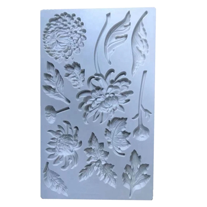 

Silicone Fondant Molds Exquisite DIY Handmade DIY Resin Crafts Cake Decorating Tools for Kitchen Durable Dropship
