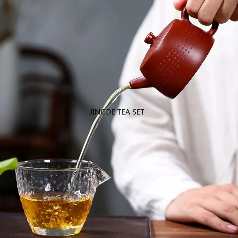 160ml Yixing Yixing Yixing Purple Clay Teapot Classic Raw Ore Dahongpao Teapot Household Follicular Teapot