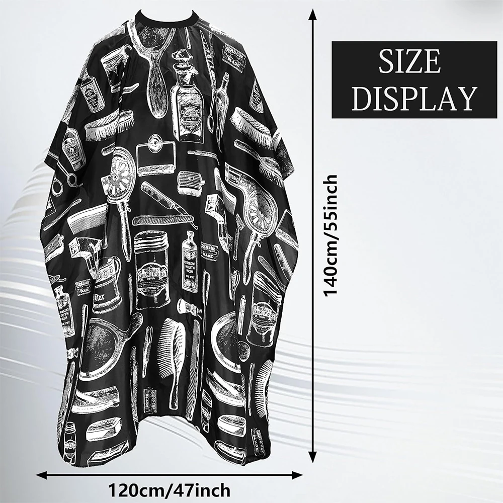 Hairdressing Cape Waterproof Nylon for Hairdressing Salon Haircut Dyeing