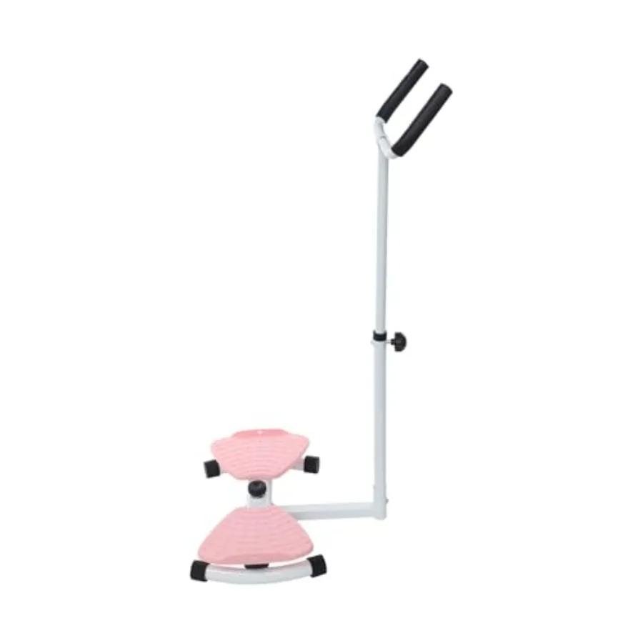 Adjustable Height Waist Twister Machine Exercise 36.6 to 44.88 in, Ab Twist Board with 330 lbs Weight Capacity, Abs Workout for