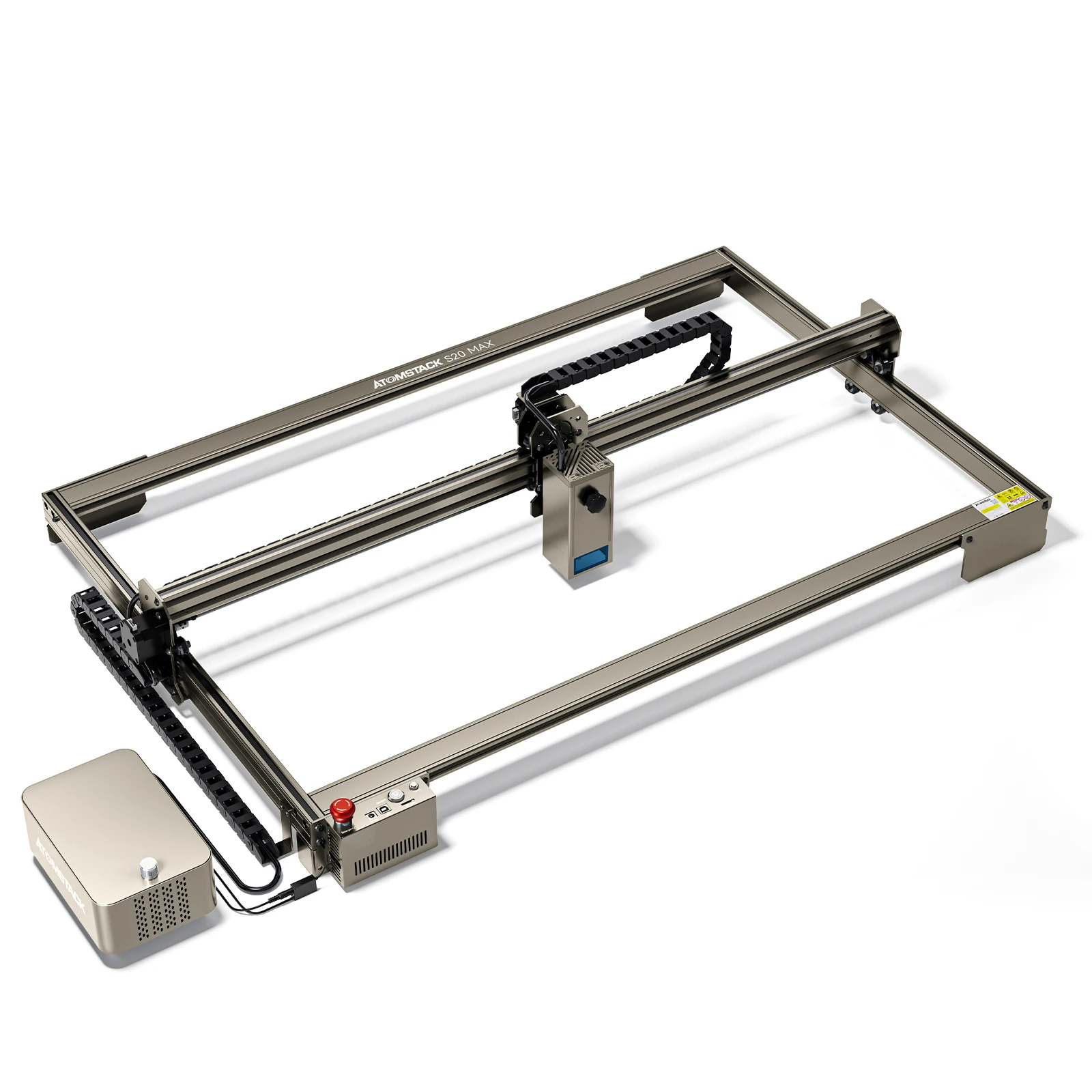 

CNC 3D Wood Router Metal Laser Engraving Machine 20W Laser Engraving Cutting Machine Fast Logo Mark Printer Support WIFI