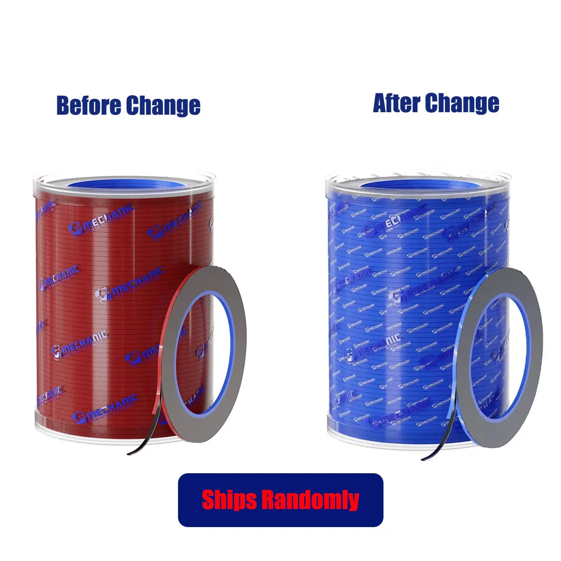 5-Pack High-Temperature Resistant Double-Sided Adhesive Tape