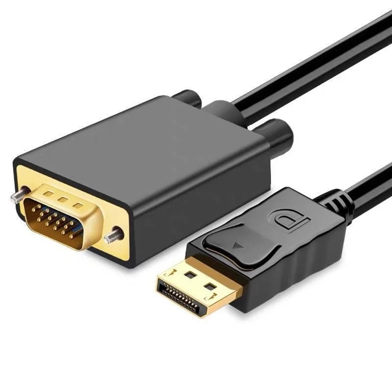 Cabo Displayport para VGA Macho1,80 Metros