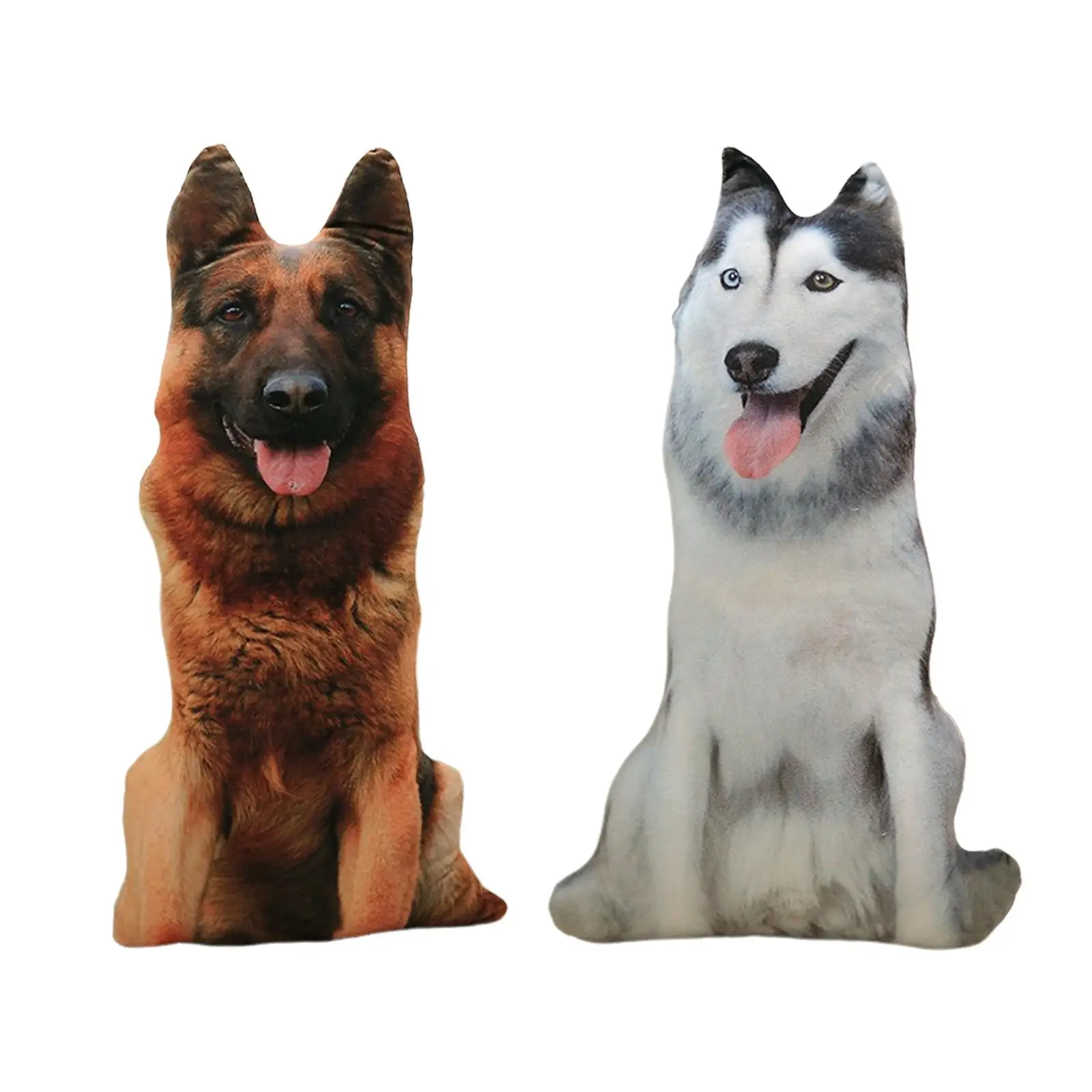 3D Dog Throw Pillow Hug Pillow for Bedroom Home Decor Office 4