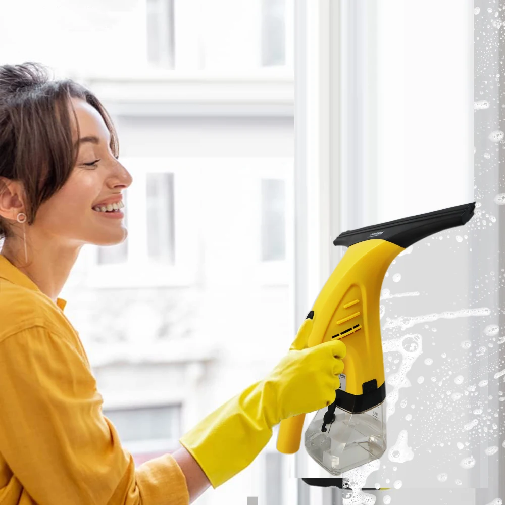 مجموعة مكنسة كهربائية للنافذة 2 في 1 قابلة لإعادة...