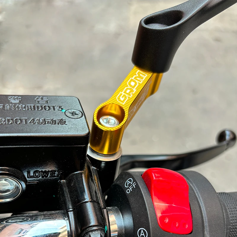 혼다 그롬 MSX125 2025 그롬 125 MSX 125 2013-2024 오토바이 백미러 마운트 라이저 익스텐더 어댑터 미러 브래킷