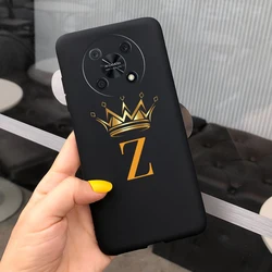Stylish Letter Design Soft Slim Phone Case - 6.7'' Back Cover Bumper for Huawei Nova Y90 (Black Z)