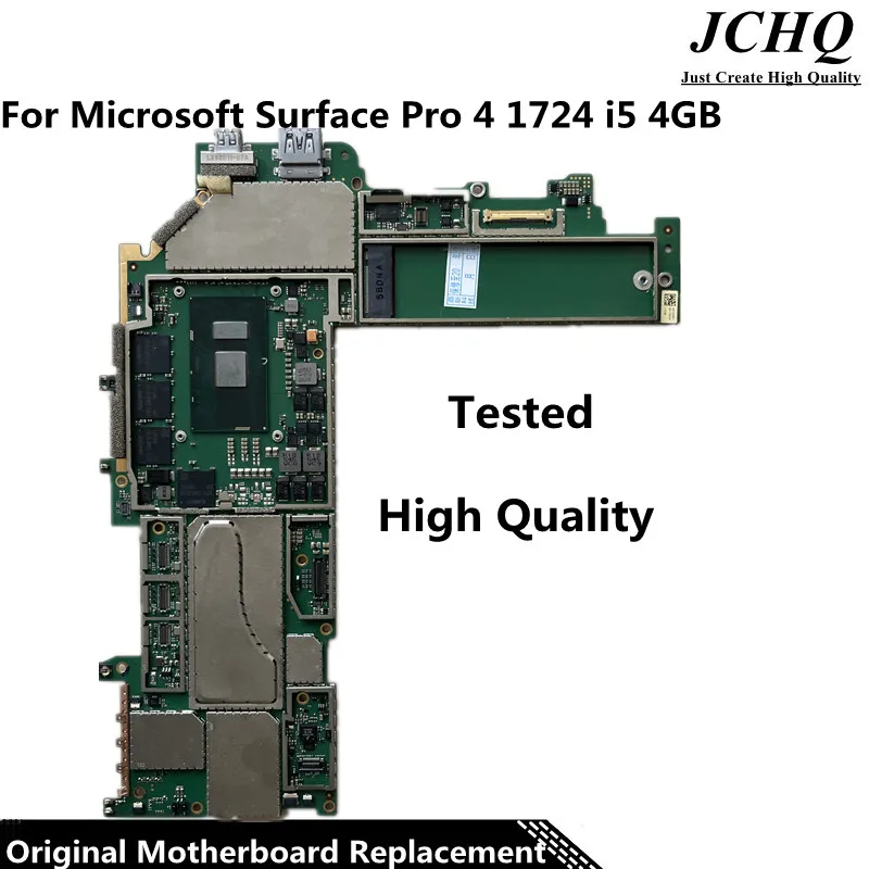

JCHQ Original Motherboard For Microsoft Surface Pro 4 1724 Tablet Computer Motherboard M3 i5 4G 8G I7 8G 16G Tested Well