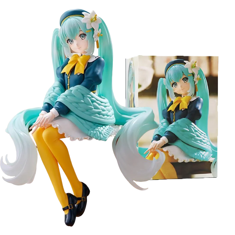 Hatsune Miku Flower Fairy Kawaii Anime Figurine - Charming PVC Collectible Doll