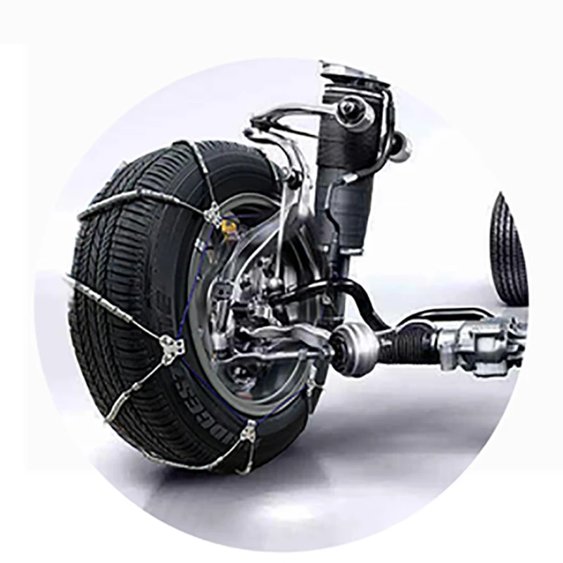 Car Wheel Wirerope Chains Automobile Mud Anti Skid Chains Auto Anti Skid Snow for Double Wheel Car Winter Tire Wheels