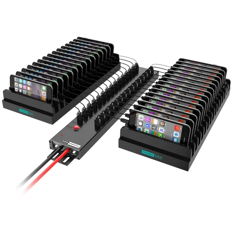 

A-812 300w powered industrial 30 Ports Multi Charger For Mobile Phone Usb Charger Fast Charging