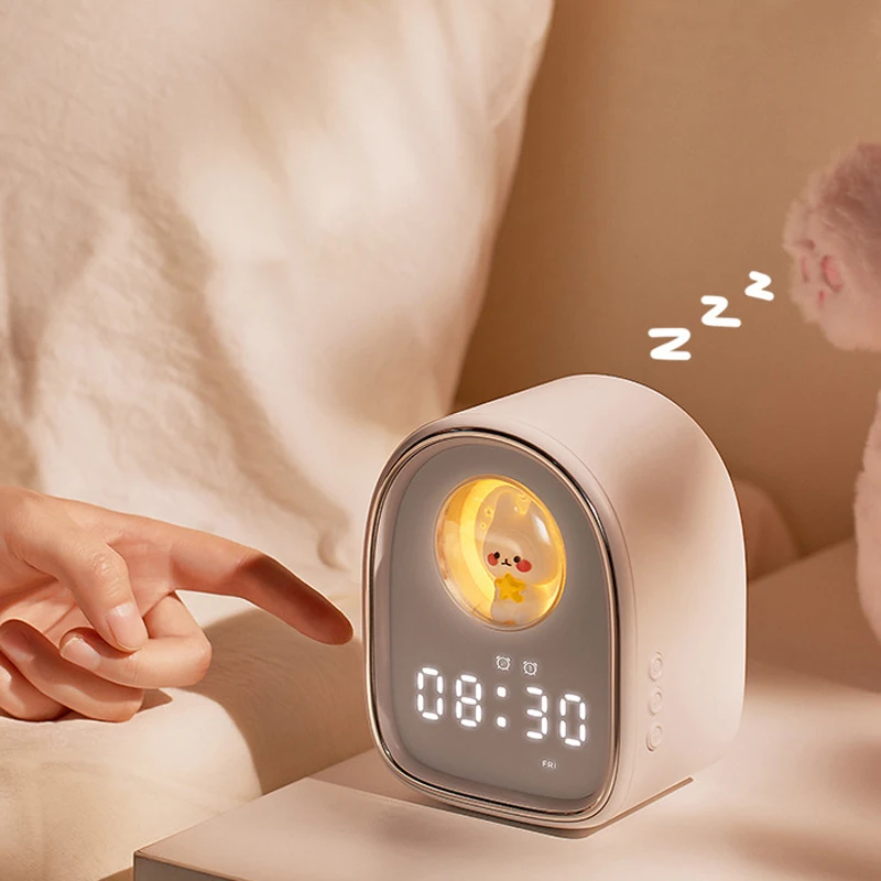 Réveil Numérique Dinosaure Mignon pour Enfant, Horloge de oral et,  Entraîneur de Sommeil, Veilleuse,horloge numériques led,smart, reveil  lumineux,reveil enfant educatif jour et nuit,Horloge animalière - AliExpress