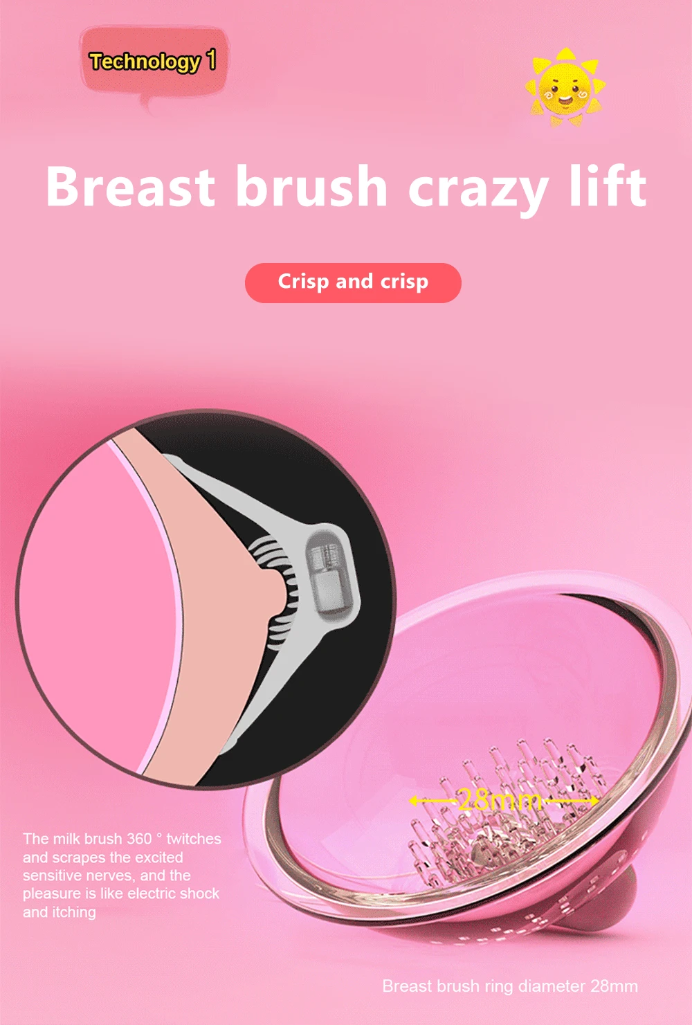 Breast Enlargement Stimulation Nipple Vagina Clitoris Sucker For Women Clit Vibrator Vacuum Pump Cover Adult Masturbator Sex Toy