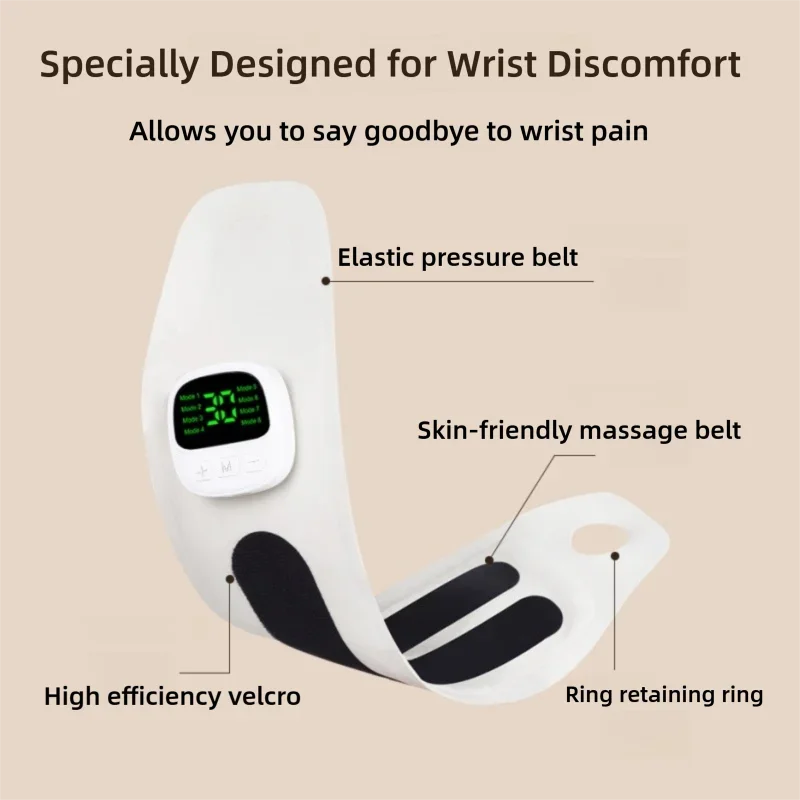 Tendon Sheath Massage Wrist Strap Wrists Sprain Hand Massager Adjustable Motion Massager Wrist Support