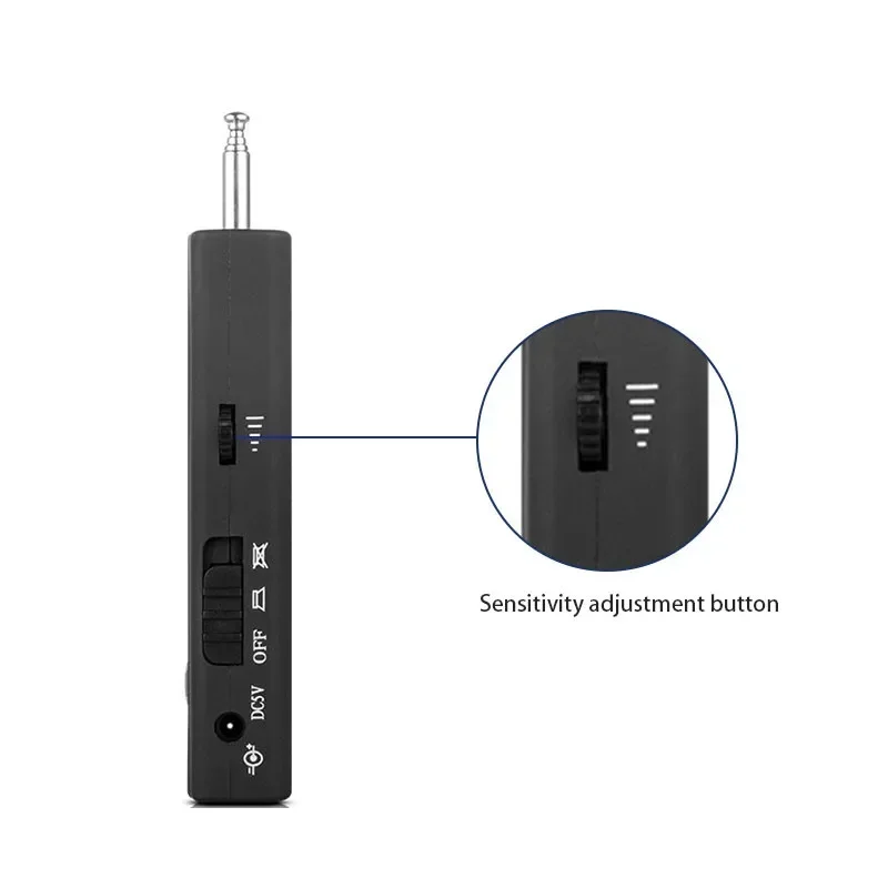 Hidden Camera Detector Infrared Camera Detector Camera Detector Signal Detector CC308+ Multi-Function Wireless Camera Lens Signal Detector Radio Wave Signal Detect Camera Full-range WiFi RF GSM Device Finder