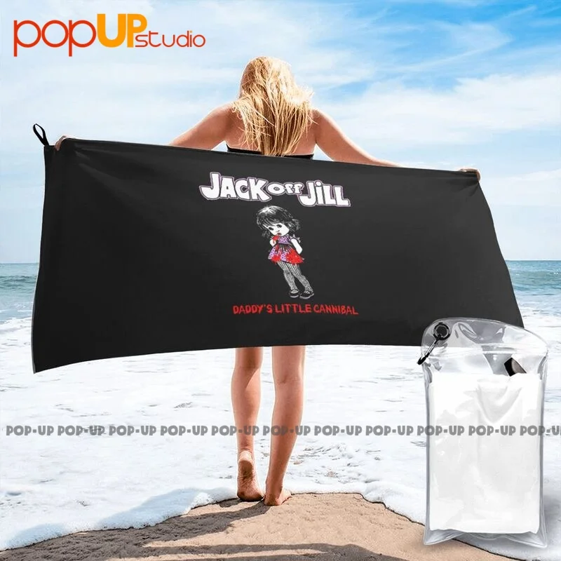 Jack Off Jill Daddy Little Cannibal Quick Dry Towel New Bathrobe No Fading Superfine Fiber