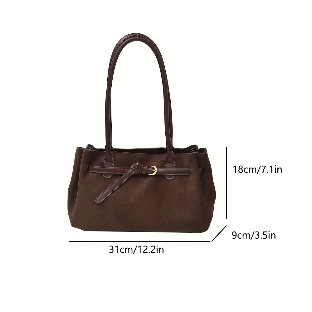 Luxury Retro Large Capacity Shoulder Tote Bag for Women