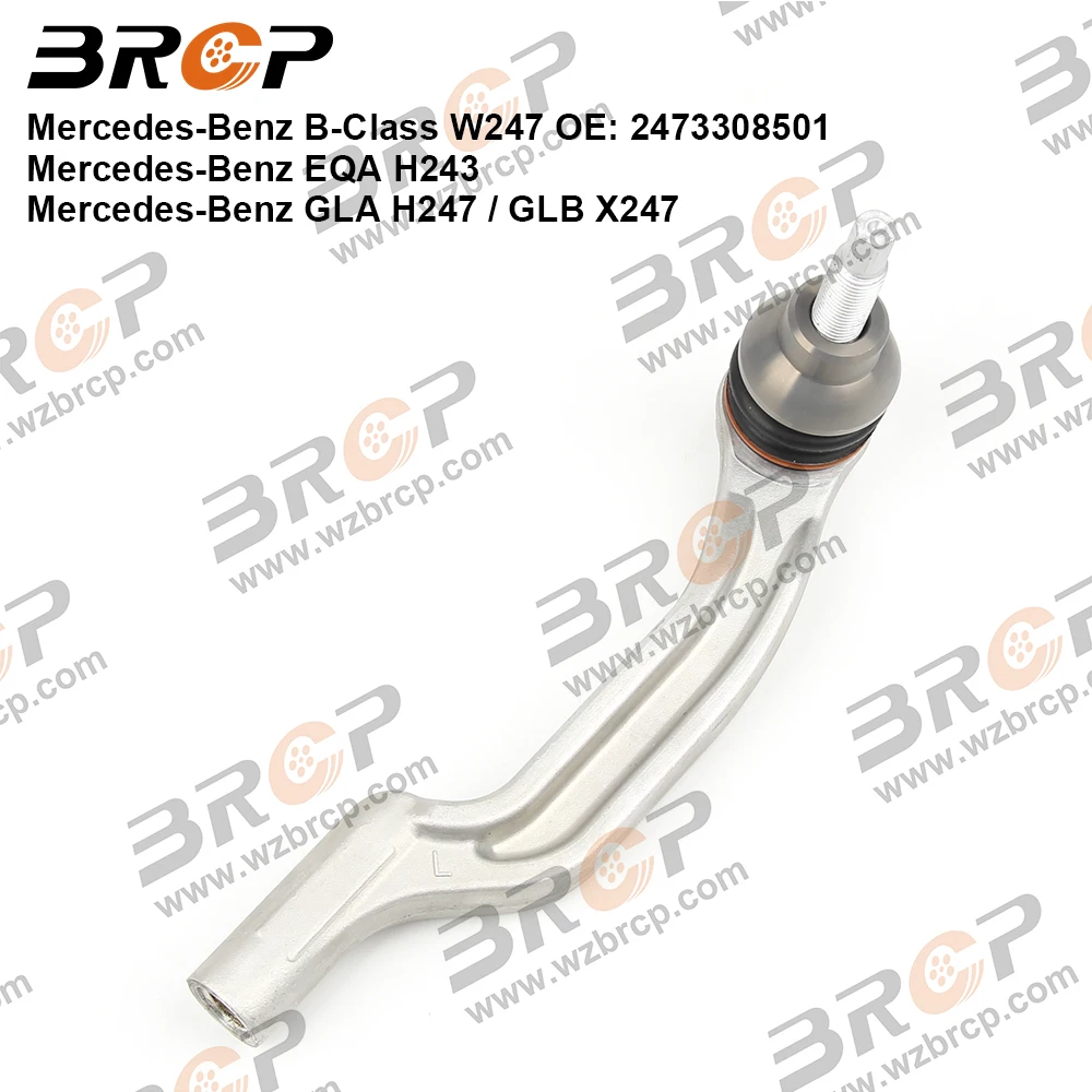 

Передняя ось BRCP, внешние рулевые наконечники рулевого тяга для Mercedes Benz B Class W247 GLA H247 GLB X247 2473308901 2473308201