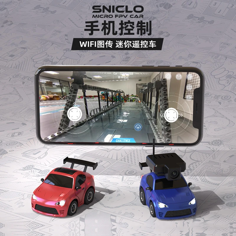 2024 New Immersive Wireless Fpv Racing Sisilok Wifi First Visual Remote Control Car Boy Mini Remote Control Car Christmas Gift 3