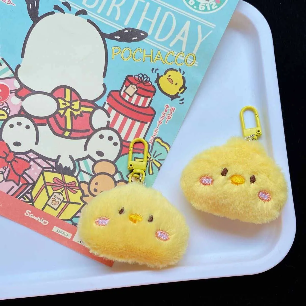 

Новинка Kawaii Желтая цыпленка плюшевый брелок-подвеска необычный мультяшный милый рюкзак для подвешивания лучшие подарки на день рождения