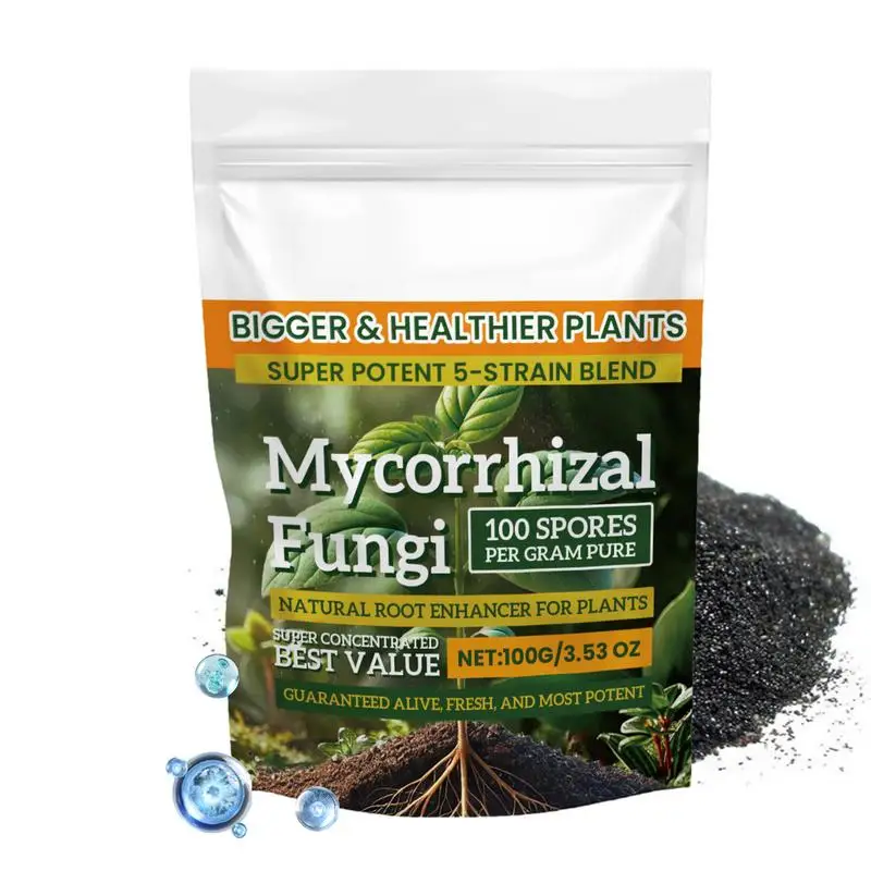 100g Plant Growth Enhancer Powder Fertilizer Nutrient Balanced Formula Planting Tool Hydroponics Mixed Culture
