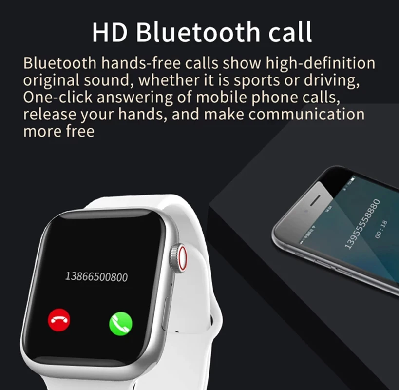 ֽ S8  Ʈ ġ ø 8 Smartwatch    ȭ ƮϽ  1.44 ġ ð 8 Smartwatch PK i7ProMax