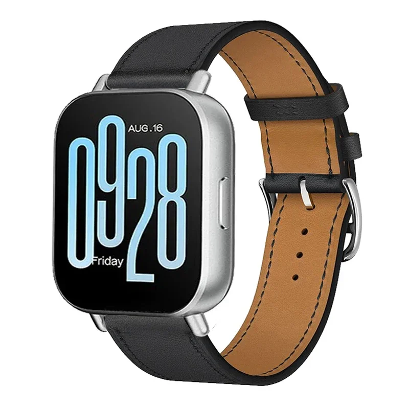 Elegant Leather Bracelet Loop Wrist Strap - Premium 22mm Accessory Band