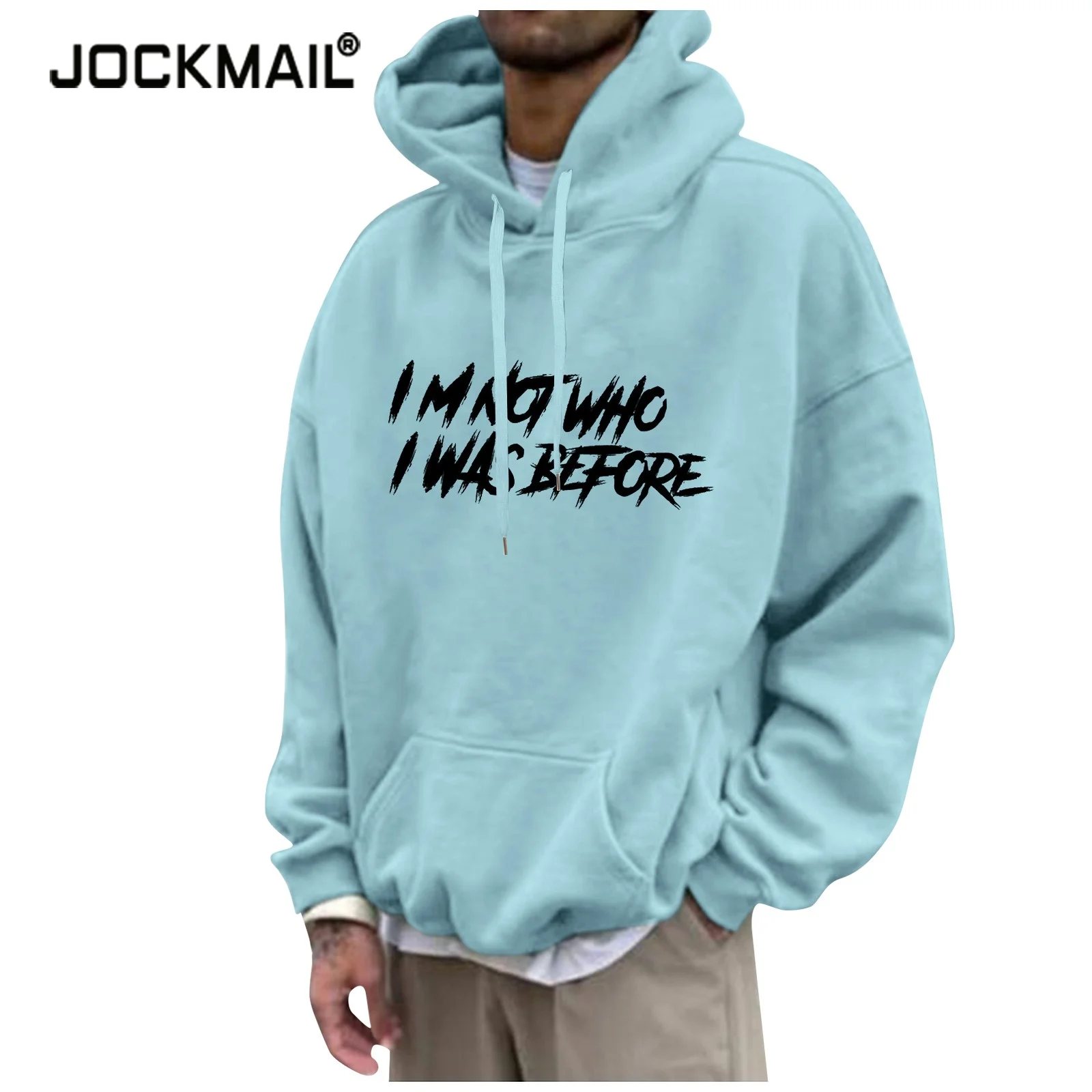 

Men's Clothing Letter Printed Men's Casual Sports Hooded Crew Neck Oversized Fashion Letter Print Sweatshirt Sports Hoodies
