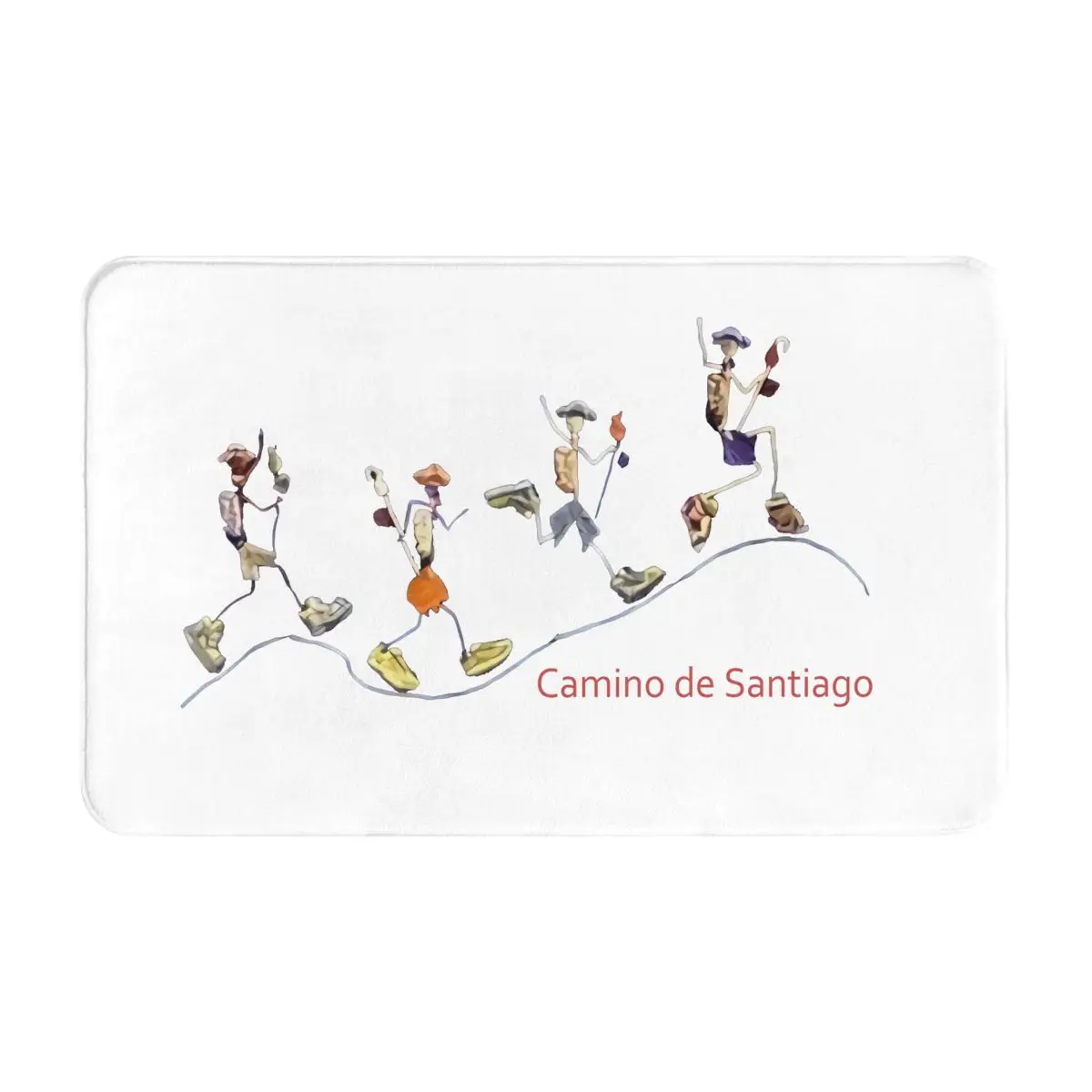 

Camino De Santiago Hiking Embroidered