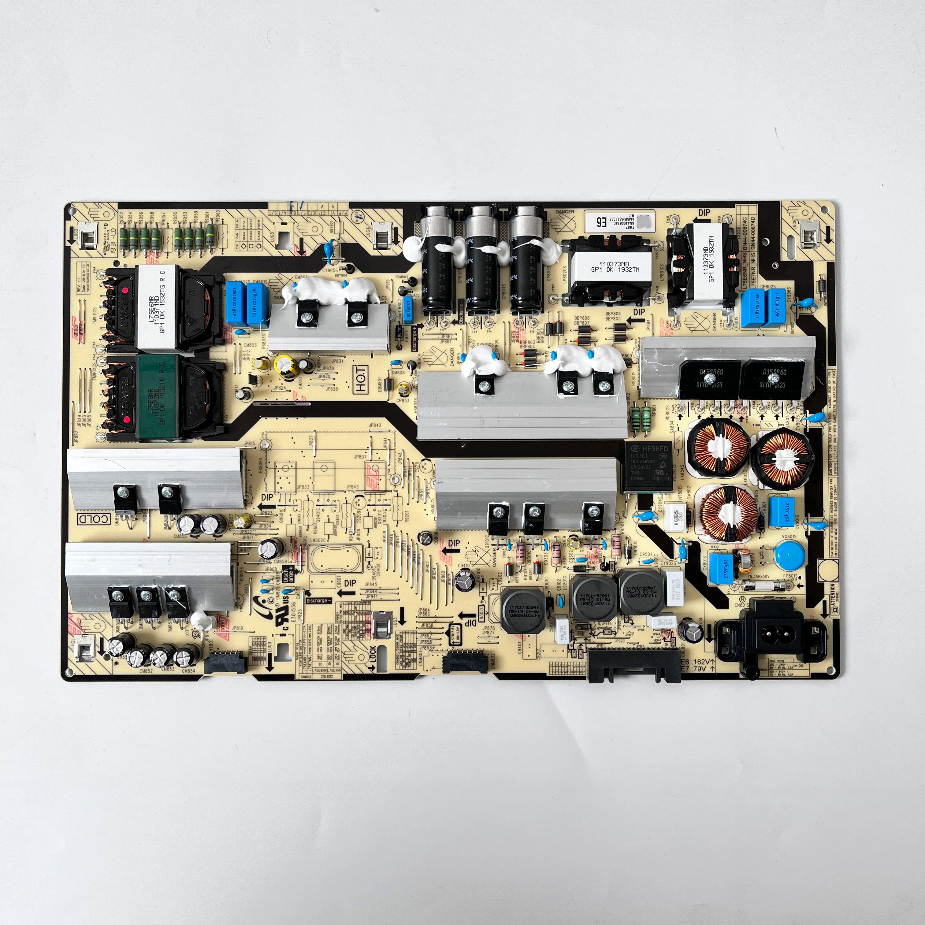 

Brand New Genuine Power Board BN44-00874C L75E6NR_ NHS is for HG75EJ690UBXXU UN75NU6900FXZA UA75NU7100WXXY UE75NU7170SX TV PART