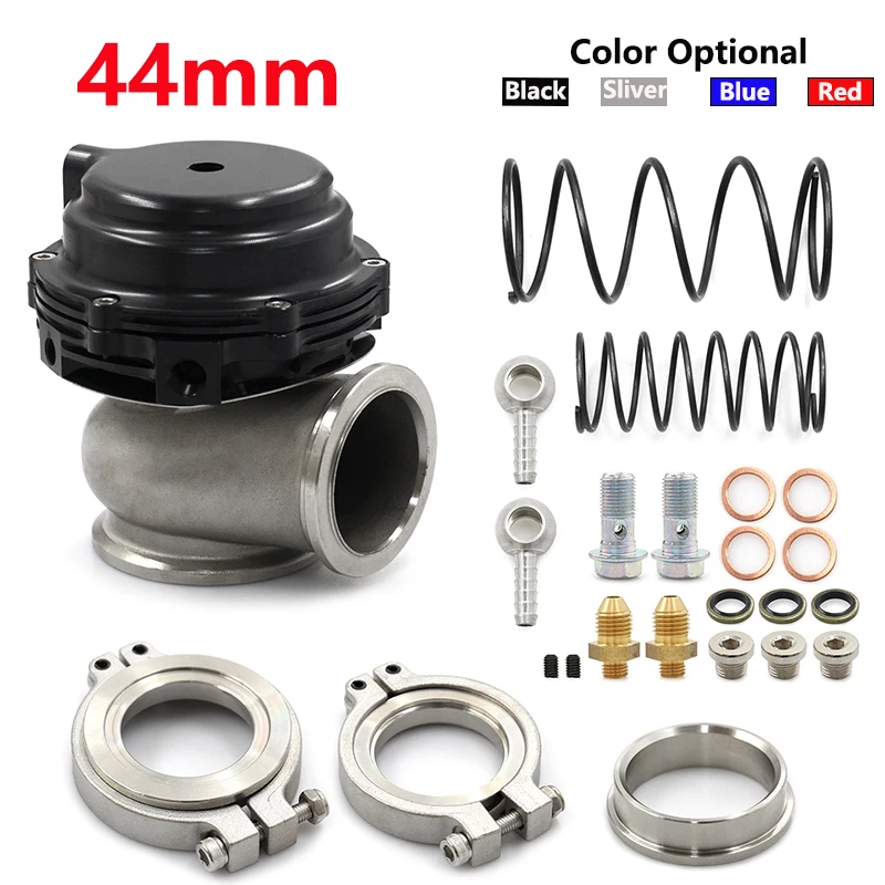 44Mm Wastegate Top Steel V-Band Cancello Di Scarico Esterno Per Supercharge Turbo Collettore Di Raffreddamento Dell'Acqua Flangia Esterna Hardware Mv-