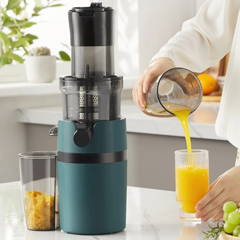 200w Slow Juicer Caliber Electric Fruit Juicer Machinescrew Cold Press