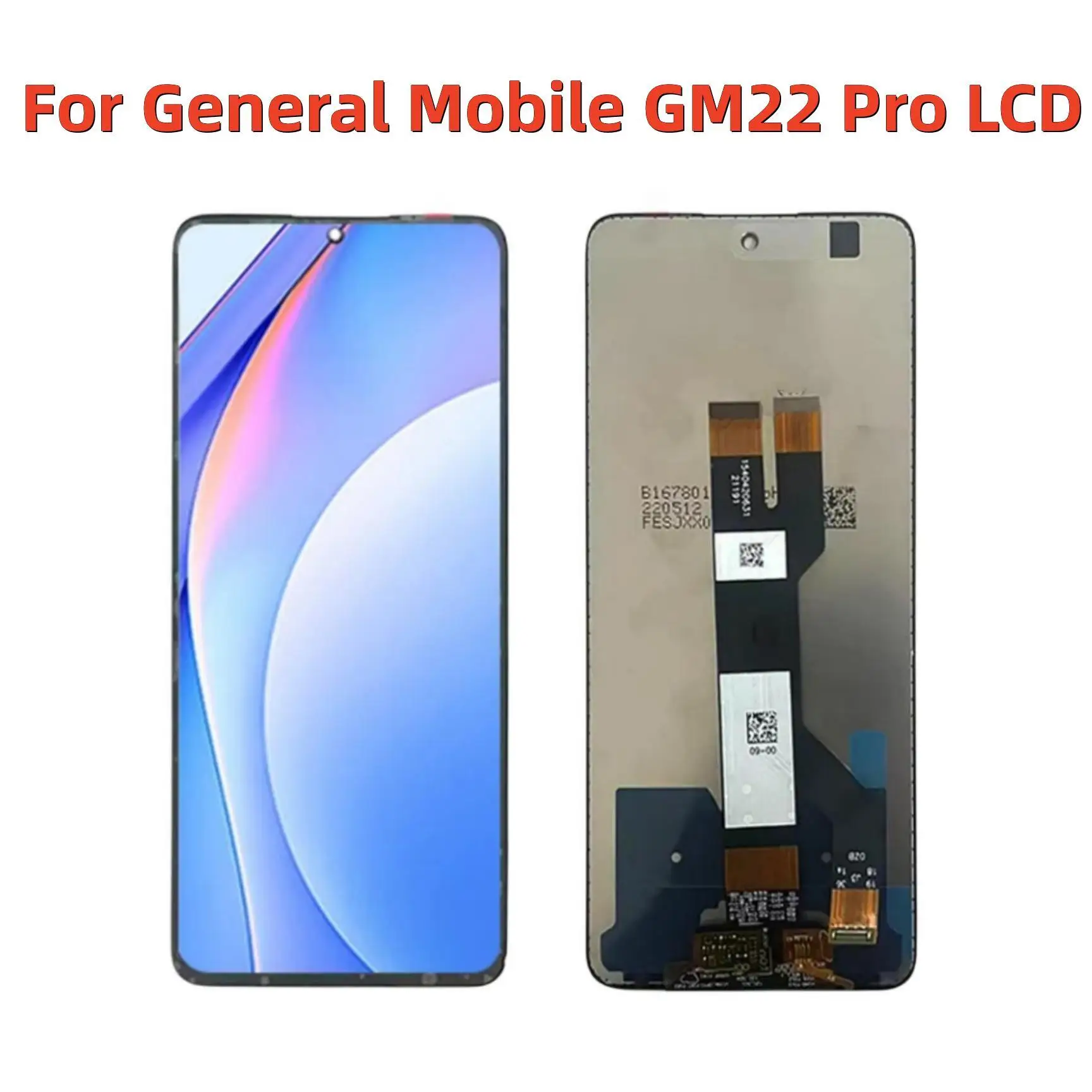 

Для General Mobile GM22 Pro LCD дисплей + фотография