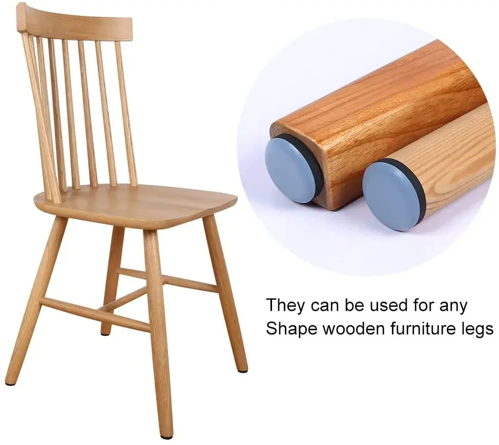 Furniture Slider and Glide Nail Set - 20-Piece Floor Protector Bundle for Chairs and Hardwood Floors