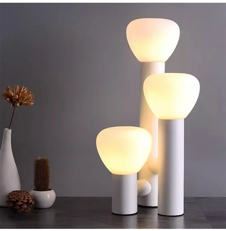 Description Picture 3 of itemNordic creative minimalist designer floor lamp, living room, bedroom, children's room, study, colorful three head desk lamp