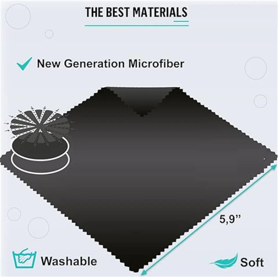Paño De Microfibra Grande Para Limpieza De Pantallas Y Lente | Meses