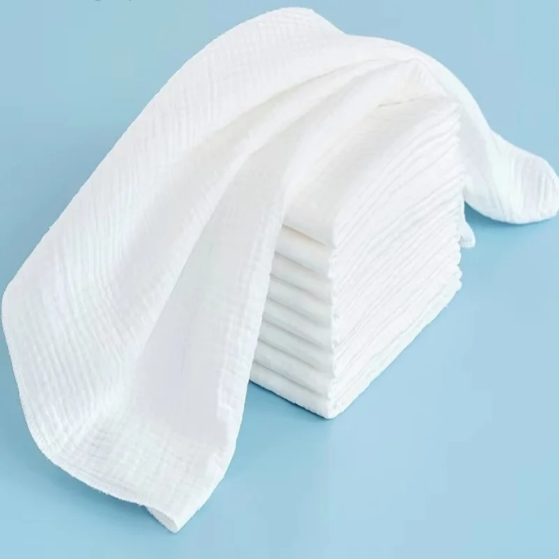 5 pz/lotto 100% Cotone Pannolini di Garza Del Bambino Per Il Neonato Pannolino Fasciatoio 45*43 cm Lavabile Morbido Asciugamani Per Bambini - immagine 2