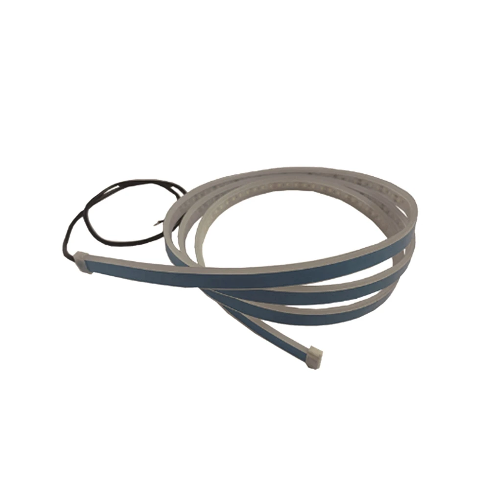 

LED Car Engine Hood Atmosphere Lamp Through Type Daytime Running Lamp Guidelines Decorative Lights Blue