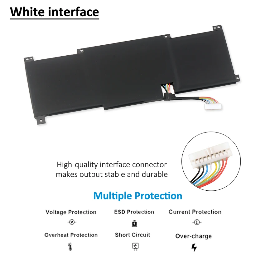 Bateria do Portátil 14.4 wh Msi Moderno 15 A10m014a10ras258 A10rb-041tw A10rd A11m A11sb-059 A4mw Prestige14 Kingsener-bty-m491 - Imagem 5