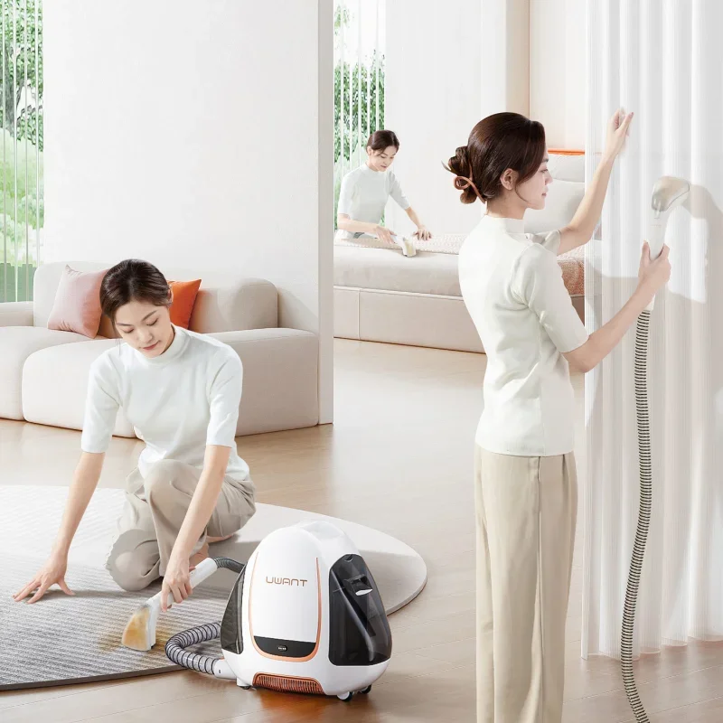 Fabric Cleaning Machine Spray Suction Integrated Removable Washable-Free Carpet Mattress Sofa Cleaning Gadget Robot Mop 5