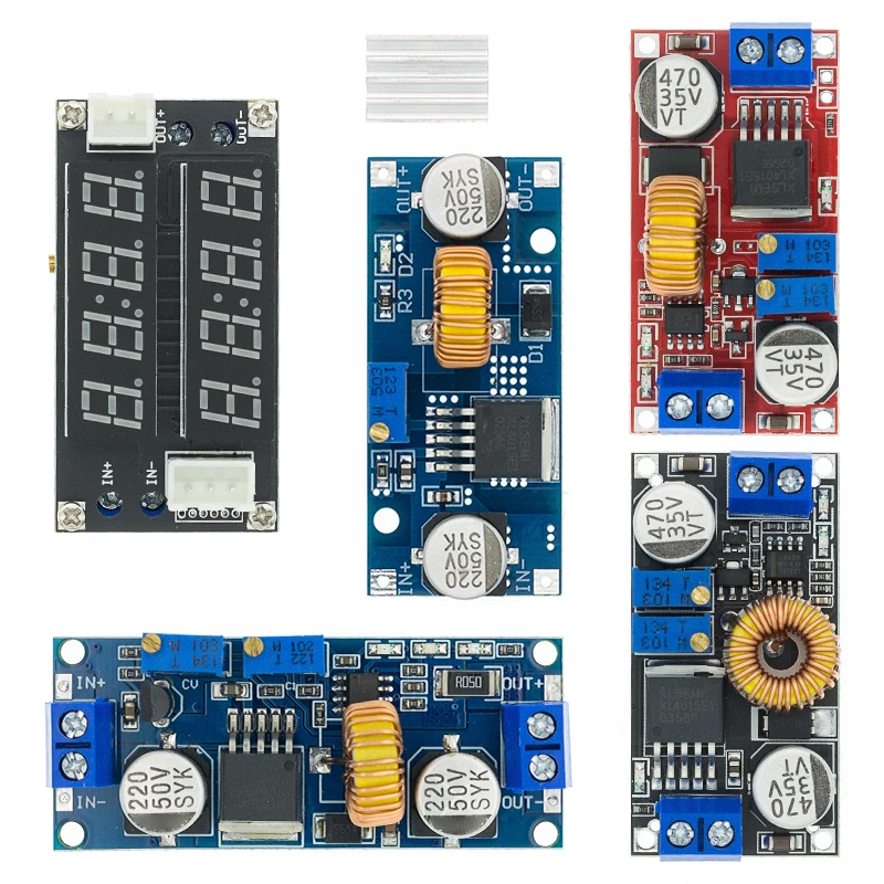 Step Down Module Original 5A DC to DC CC CV Lithium Battery Step down Charging Board Led Power Converter Lithium Charger XL4015