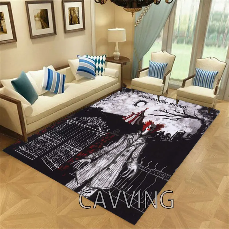 

Disarmonia-Mundi 3D Printed Carpet Flannel Rugs Anti-slip Large Rug Home Decoration for Living Room Bedroom Carpets Home Decor