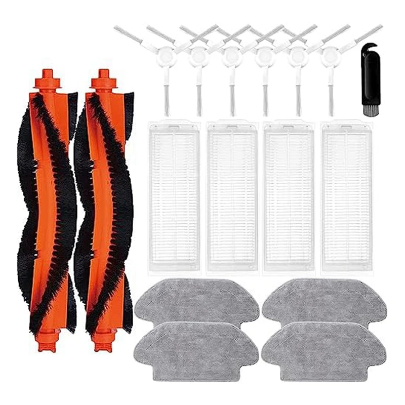 Per Xiaomi Robot Vacuum S12 & Vacuum Mop 2S Robot Aspirapolvere Accessori Spazzole Laterali Principali Filtri Mop Wipes