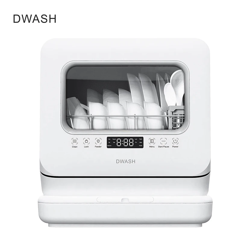 Mini Dishwasher Turbo Drying Technology A++ Energy Rating Lavavajillas Portatil Smart Kitchen Appliances Dish Washer 2