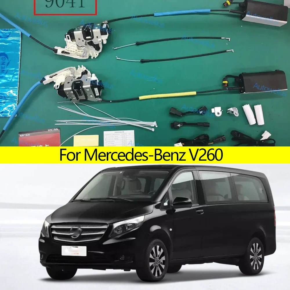 

For Mercedes-Benz V260 W447 W448 2016+ Electric suction door refitted automatic locks Car accessories Intelligence Soft Close