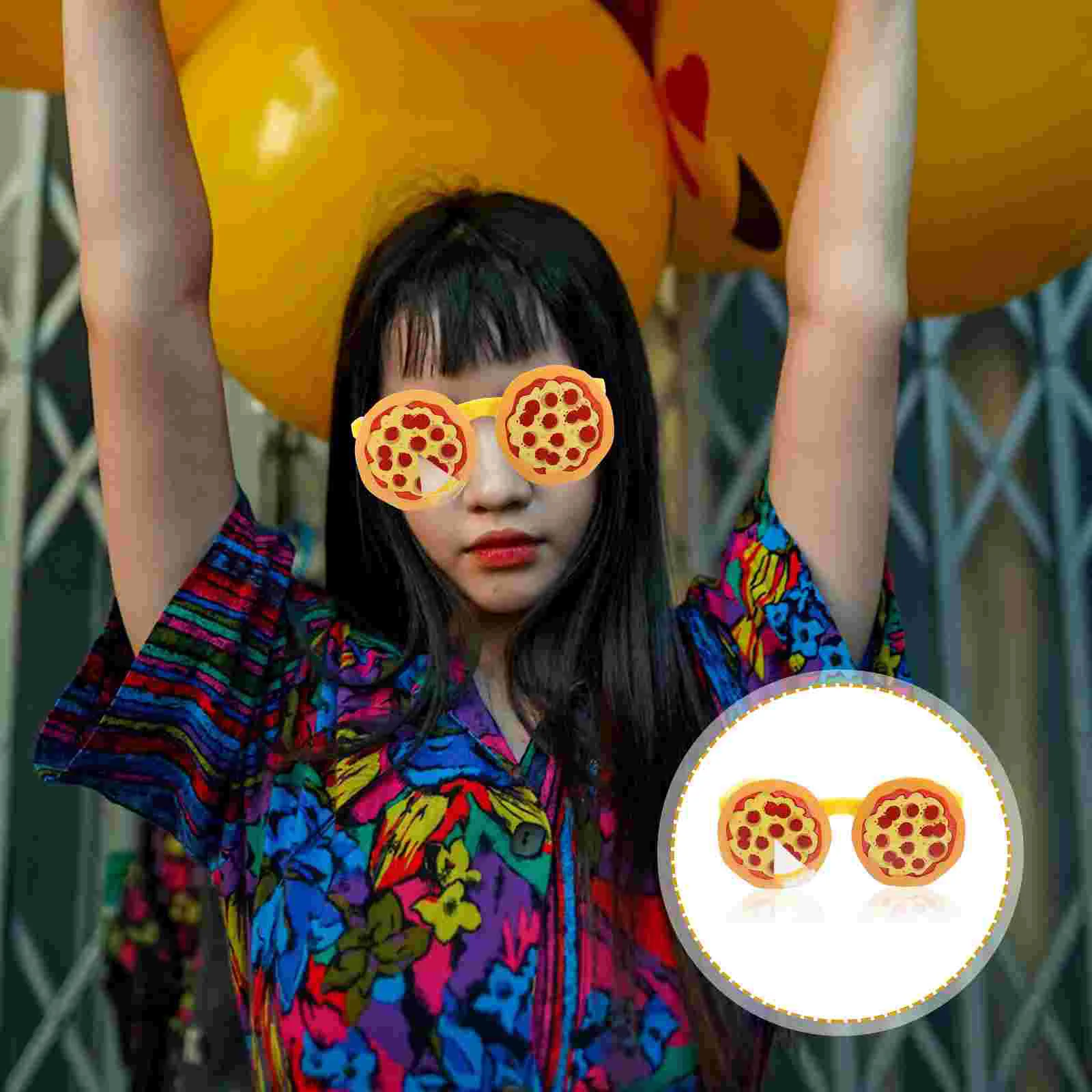 Photo Booth Props Delicate Eyeglass Pizza Glasses Sunglasses Aunglasses Valentine's Day Abs Funny party photo props funny sunglasses