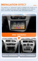Auto radio za Seat Leon 2 MK2 2005 - 2012 2