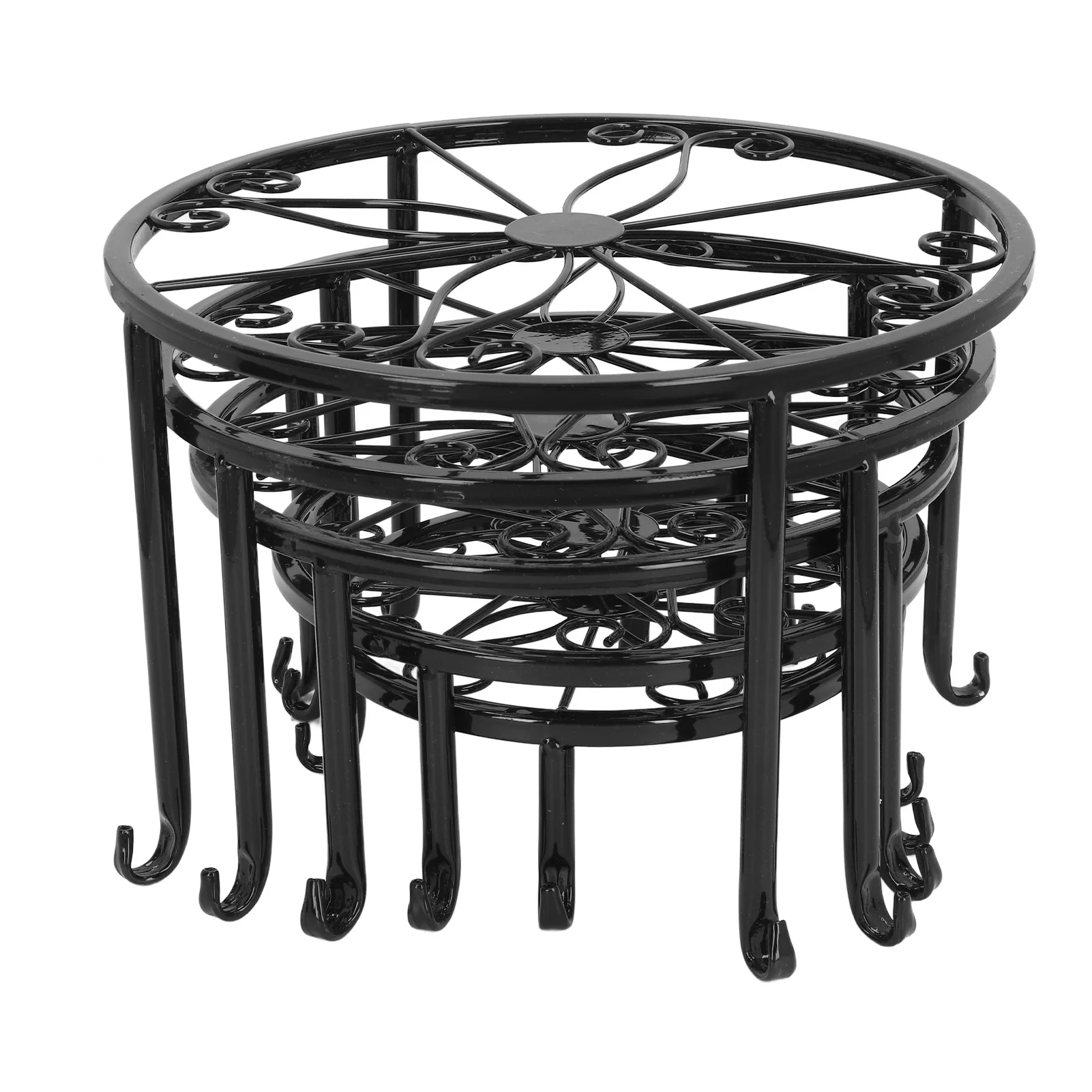 Sturdy Metal Plant Stand for Garden