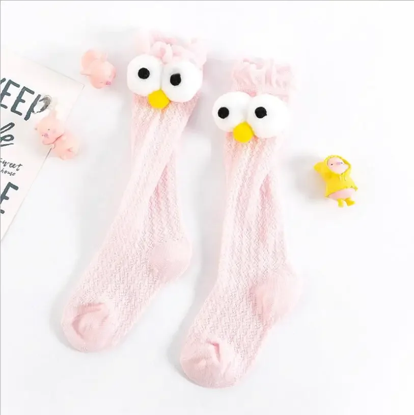 Pink eye socks